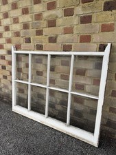 Reclaimed Old Georgian 8 Panel Wooden Window 900 Or 840 x 1168mm