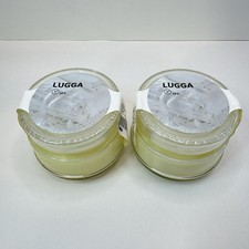 NEW IKEA LUGGA White Candle