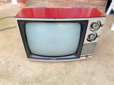 vintage sharp TV 1980s CRT