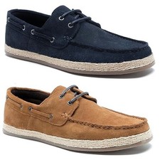 MENS RED TAPE SUEDE SHOES SLIP