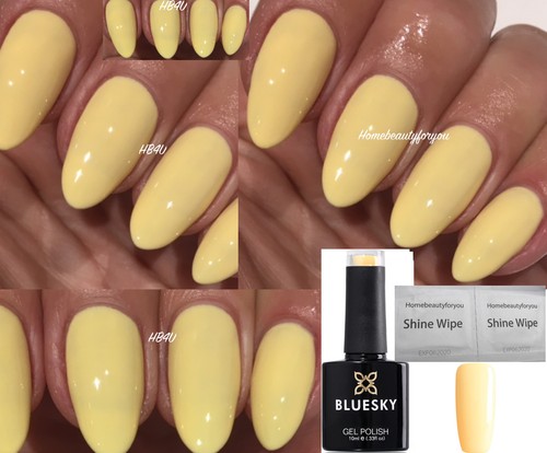 Bluesky gel nail polish yellow - nail,