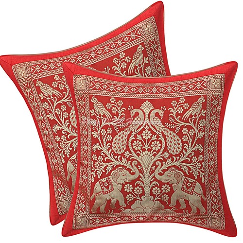 Bohemian brocade throw pillow - bohemian,