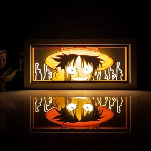 Led monkey luffy night light - d'luffy,