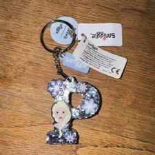 Smiggle Frozen Keyring Letter