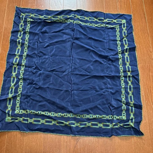 Celine navy chain pattern - celine,
