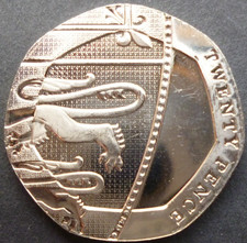2010 UNCIRCULATED TWENTY PENCE PIECE. 2010 20P COIN IN UNCIRCULATED CONDITION.