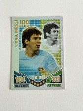 MATCH ATTAX ENGLAND WORLD CUP 2010 LIONEL MESSI 100 101 HUNDRED CLUB