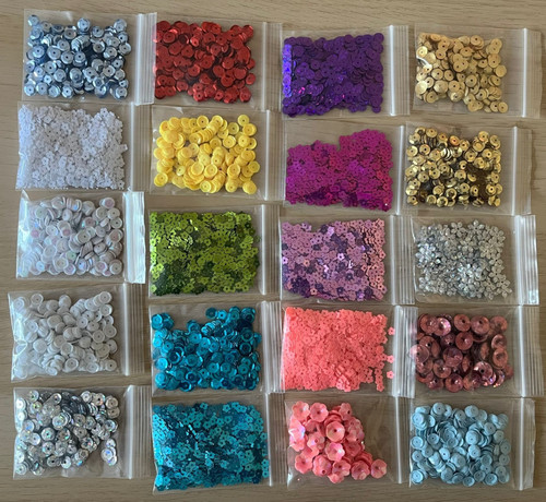 Bags multicoloured sequins - 20,