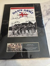 Dads Army Signed Reproduction Picture