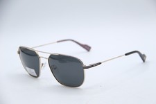 NEW BEN SHERMAN ST JOHNS C01 GOLD BLACK POLARIZED AUTHENTIC SUNGLASSES 56-17