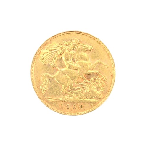 1909 gold half - 1909,