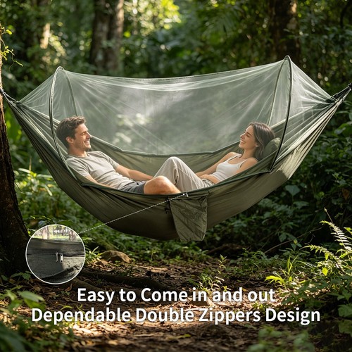 Double camping hammock - double,