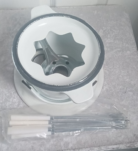 Fondue set chocolate - fondue,