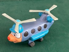 1994 Budgie The Little Helicopter Chuck Chinook Helicopter Rubber Not Diecast 4"