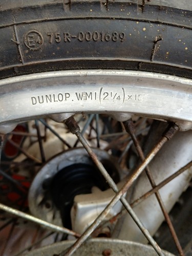 Honda cb72 front wheel - honda,