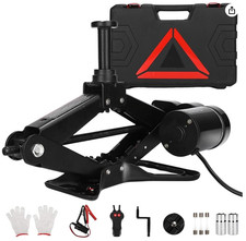 ROGTZ Electric Scissor Car Jack Kit, 2 Ton 12V Portable Auto Car Lift..