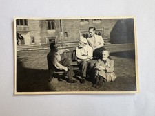 Original Vintage 1938 30s Real Photograph Oxford University Professors Students 