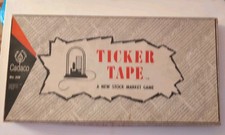 Ticker Tape Stock Market Board