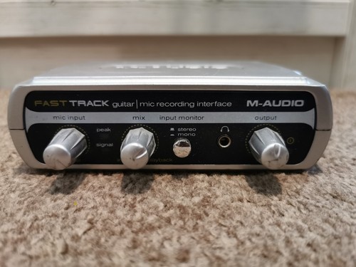 Audio fast track guitar - m-audio,