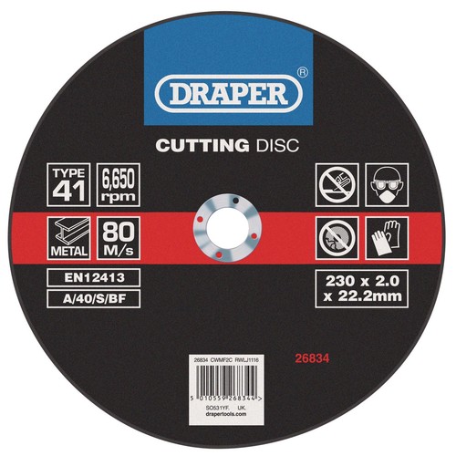 Flat metal cutting discs 230 - cutting, discs,