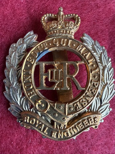 Royal engineers officers gilt - royal,