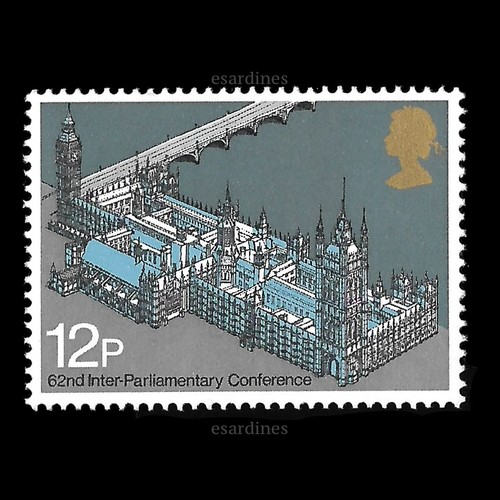 1975 qeii 12p palace of - :,