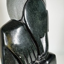 Zimbabwe African Art Green