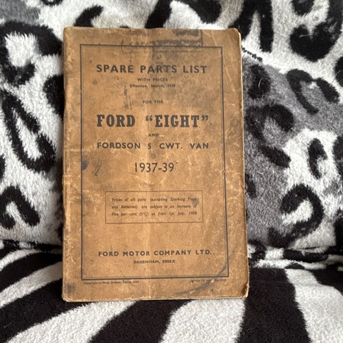 Spare parts list - parts, the