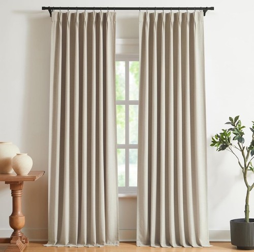 Vision home sand pinch pleated - home,