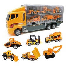 Toy Truck Carrier &11 Mini