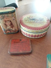 3 Advertising Tins From