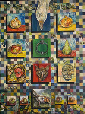 Peter Blake Acrylic On Canvas