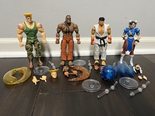 Jada Street Fighter Lot Of 4