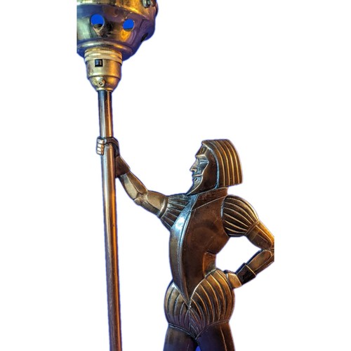 Antique art deco copper - art,