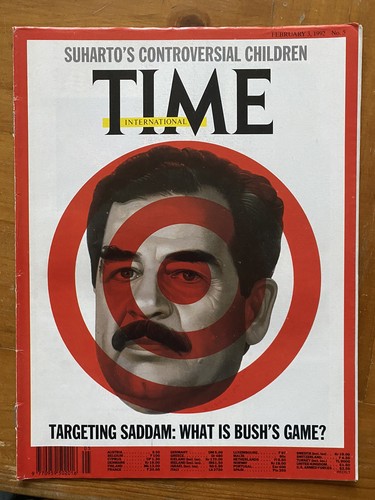 Time magazine 1992 target - magazine,