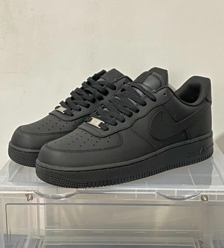 Black nike air force 07 - air,