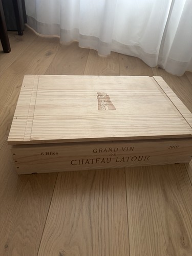 Wooden wine box crate - wooden,