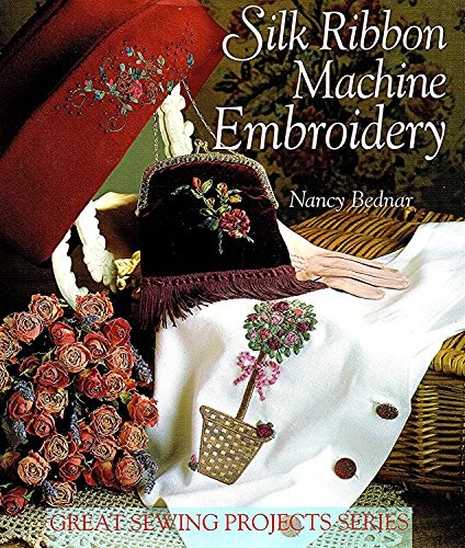 Silk ribbon machine embroidery - silk,