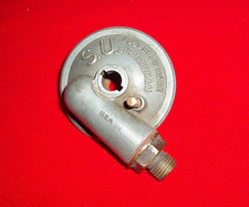 EARLY SU CARB ZINC T2 FLOAT CHAMBER LID.  1160J.