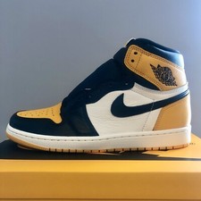Nike Air Jordan 1 Retro OG High Taxi Yellow Toe Pollen Wu-Tang UK 8.5 EU 43