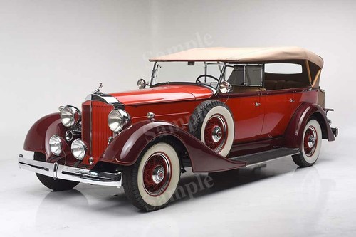 Retro packard 1934 - retro,