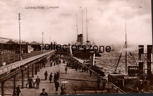 1912 liverpool landing stage - liverpool,