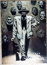 1995 Batman Master Series Card 38 BLACK MASK.