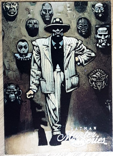 1995 batman master series card - master,