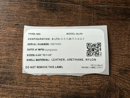 Cairns fire helmet labels - helmet, (non