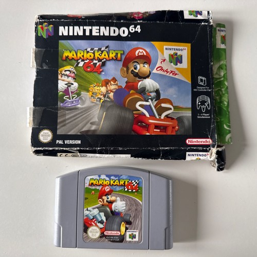Mario kart n64 box - mario,