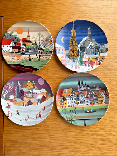 Set poole pottery barbara - x,