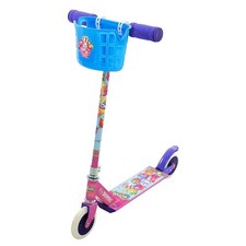 Shopkins Inline Scooter with Basket and 6 Collectable Shopkins Figures