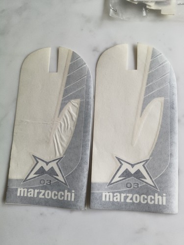 Rare marzocchi fork decals - fork,