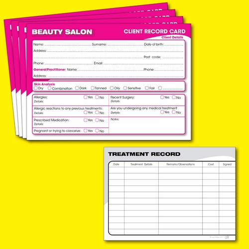 Beauty client record - beauty,